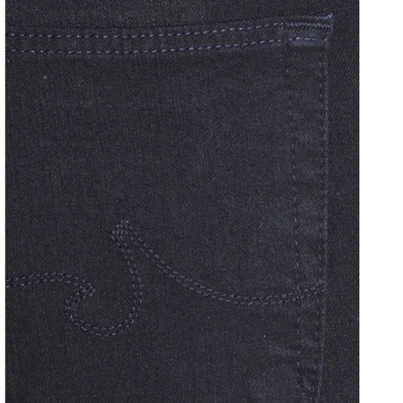 AG CONTOUR 360 STRETCH THE FARRAH HIGH-RISE SKINNY BLACK JEANS - Picture 3 of 16